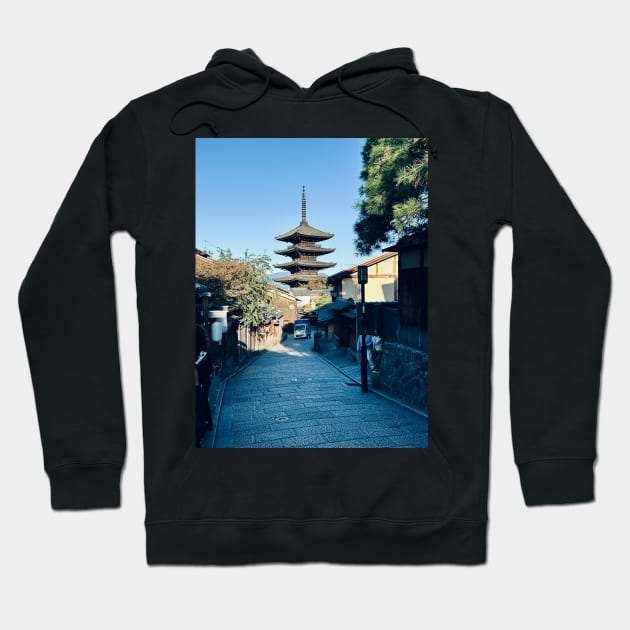 Kyoto Pagoda Hoodie by dagobah_days